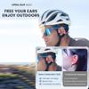 XIMAND Bone Conduction Headphones,IPX5 Open-Ear Wireless Bluetooth 5.3 Magnetic Charging with Mic, 6Hr Playtime, Waterproof Sweatproof Earphones for Sports, Running, Gym, Hiking, Cycling - Black view 2