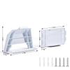 Starlink Gen 3 Router Wall Mount and Standard Power Supply Mount Kit; V3 Dish ABS Mounting Bracket Kit, Starlink Accessories for RV, Truck, Vehicle, Office view 2