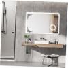 4pcs Mirror Decals for Bathroom Peel and Stick Mirror Frame Border Decorative Corner Onlay Stickers view 4