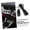 HEALEEP Car Audio Subwoofer Tuner Volume Control Knob Amplifier Controller for Car Stereo view 2