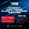 DS18 FRP FRP-5K/TI 1-Channel Amplifier 5000 Watts RMS @ 1-Ohm, Certified Dyno, Compact Full-Range Class D, Monoblock Amplifier, Exceptional Efficiency, Remote Level Control Knob, Titanium view 2