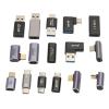 16 Pieces Type C Adapter Kit, Aluminum Alloy Shell USB3.0 USB3.1 USB C Adapter Kit for Laptop Phone Quick Connections, Plug and Play view 1