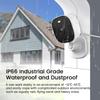 VSMAHOME Smart Garage Camera, Home Security Camera with Motion-Activated Audio Siren,Indoor/Outdoor Use for Baby, Elderly & Dog Monitoring,Cloud & SD Card Storage view 4
