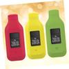 MERRYHAPY 3pcs Replacement Silicone Wristband Clip Holder for and Comfortable Straps Yellow Green for Boys and Girls and Adults view 2