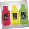 MERRYHAPY 3pcs Replacement Silicone Wristband Clip Holder for and Comfortable Straps Yellow Green for Boys and Girls and Adults view 3