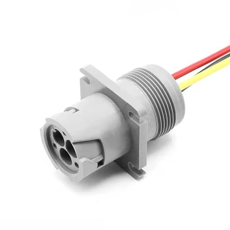 DLAHPJPT Automotive Electrical connectors 3 Pin De/UTS/*ch Auto Electronic wat/erp/;ro/of Diagnostic Interface pl;/UG Connector Wire Harness HD16-3-96S HD14-3-96P HD10-3-96P(3P Flange Type,1 Pc)