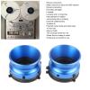 1 Pair Nab Hub Adapters Reel to Reel Tape Aluminum Alloy Material Aluminium Alloy Hub Socket Adaptors Hub Plug Adapters Aluminum Alloy, Abs Abs Aluminum Alloy Opener Abs Alloy view 3