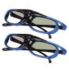 gernie 2 Pieces Dlp Link 3D Glasses Dlp Link 3D Glasses Active Shutter Glasses White Link for H1 Jmgo G1 G3 X1 Zx4 for Acer, Active 3D Glasses 144Hz, gerniemyr36kf8ig view 2