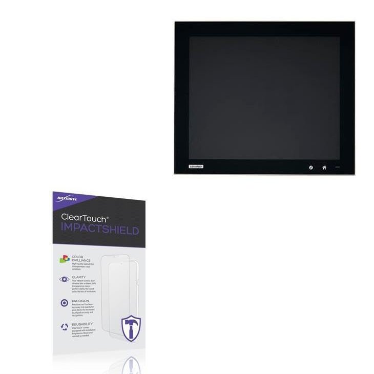 BoxWave Screen Protector Compatible with Advantech TPC-5172T - ClearTouch ImpactShield (2-Pack), Impenetrable Screen Protector Flexible Film