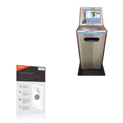 BoxWave Screen Protector Compatible with Advanced Kiosks Reception Kiosk (19 in) - ClearTouch Anti-Glare (2-Pack), Anti-Fingerprint Matte Film Skin