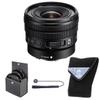 Sony E PZ 10-20mm f/4 G Lens, Bundle w/62mm Filter Kit 15x15 Wrap view 1