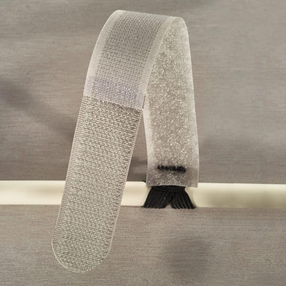 RIP-TIE 3/4" x 5" EconoWrap with Elastic Band, Securely Fastens to Cable 5 Pack Green