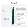 RIP-TIE 3/4" x 5" EconoWrap with Elastic Band, Securely Fastens to Cable 5 Pack Green view 3