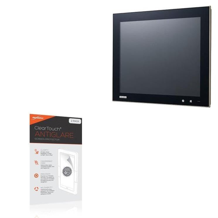 BoxWave Screen Protector Compatible with Advantech TPC-5152T - ClearTouch Anti-Glare (2-Pack), Anti-Fingerprint Matte Film Skin