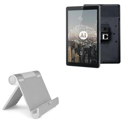 BoxWave Stand and Mount Compatible with Geekland GK-YCSM08P-V11 (8 in) - VersaView Aluminum Stand, Portable, Multi Angle Viewing Sturdy