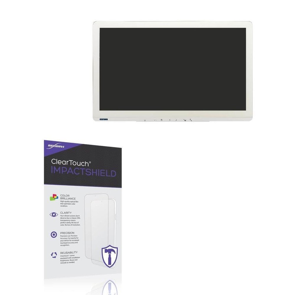 BoxWave Screen Protector Compatible with Advantech PAX-332 - ClearTouch ImpactShield (2-Pack), Impenetrable Screen Protector Flexible Film