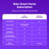 Roku Outdoor Camera for Home Security - IP65 Weather Resistance Wireless Security Camera with 1080p HD Night Vision, Works with Alexa & Google, Motion Detection - 90-Day Subscription Included, White view 3