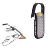 BoxWave Adapter Compatible with Coleman PEAK1 200 Lumen Solar Rechargeable Lantern - Micro SD Card miniReader, USB Type-C OTG Reader USB3.0 Adapter Keychain - Metallic Silver view 1