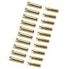 10/20 / 50 Pair 3.5mm Banana Plug Male Female Connector Gold Plated (Color : 20 Pair) view 3