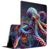 Case for iPad 9th/8th/7th Gen 2021/2020/2019 iPad 10.2 Inch Also Fit iPad Air 3th Gen 2019/iPad Pro 10.5 inchStanding Cover with Auto Sleep/WakeColorful Octopus view 1