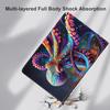 Case for iPad 9th/8th/7th Gen 2021/2020/2019 iPad 10.2 Inch Also Fit iPad Air 3th Gen 2019/iPad Pro 10.5 inchStanding Cover with Auto Sleep/WakeColorful Octopus view 3
