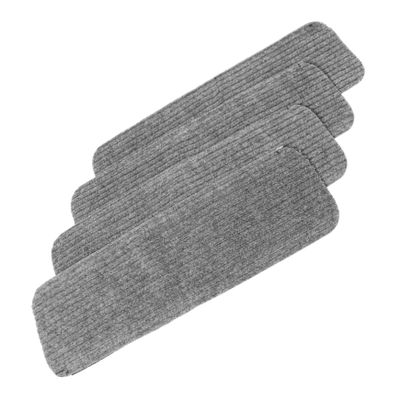 FUNOMOCYA 4pcs Rv Step Covers Polyester Slip Resistant Camper Stair Treads