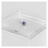 10cm/3.94in Height Acrylic Display Case Showcase,3/4/5mm Thick Clear Shallow Water Tank,Photography Storage Tray,Photo Posing Props,Cosmetic Advertising Shooting Props ( Color : 3mm-Clear , Size : 25x view 1