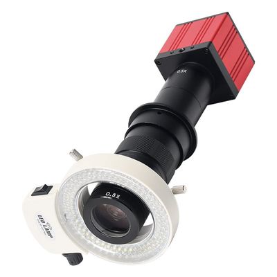 JOEBO Microscope Kit 51MP 1080P 60FPS Microscope Camera 180X C-Mount Lens HDMI USB Industrial Digital Microscope Microscope Lens Adapters (Color : Camera Full kit)