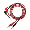 WUZDPRCJ 2pcs Multi-Meter Test Leads Cable Line Wire 100 cm Double Ends 4mm Banana Plug Electrical Connector J.70055 (Color : C) view 2