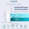 WAVLINK AX3000 WiFi 6 Extender Signal Booster for Home,3000Mbps Dual Band (5GHz/2.4GHz) WiFi Repeater,WiFi Repeater Signal Booster with Gigabit Ethernet Port,Access Point,1-Tap Setup view 2