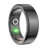 ZIZEV Smart Ring, Music Control Body Temperature Wearable Smart Ring Electric Book Page Turning IP68 Sensitive Sleep Monitoring 5.1 for (9#) view 1