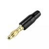 WUZDPRCJ 20PCS 4mm Banana Plug Connectors Gold-Plated Copper Pin for Speaker Wire/Electrical Multimeter Test (Color : 20 Red) view 3