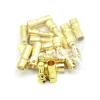 20 pcs 3.5mm Gold Bullet Banana Connector Plug (Color : 50 Pair) view 3