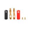 WUZDPRCJ 20PC Black&Red 4mm Banana Plug Gold Plated Audio Speaker Cable Wire Connectors Banana Connector Adapter view 4
