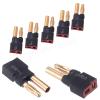 1/2 / 5pcs T Plug Female to Bullet Banana HXT 4.0mm Male Female Connector Adapter (Color : 5 Pieces) view 1