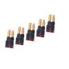 1/2 / 5pcs T Plug Female to Bullet Banana HXT 4.0mm Male Female Connector Adapter (Color : 5 Pieces) view 3