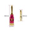 6PCS 4mm Speaker Banana Plugs Banana Connector 24K Copper Gold Plated 4mm Banana Jack Match with 4mm Binding Post (Color : Black 6Pcs) view 4