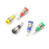 5Pcs 4mm Banana Female Jack Chassis Panel Mount Socket Connector for Non-Shrouded Banana Plug (Color : Red) view 4