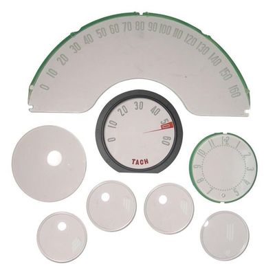 Supagat Instrument Dash Lens Set 8 Piece Made in The Front