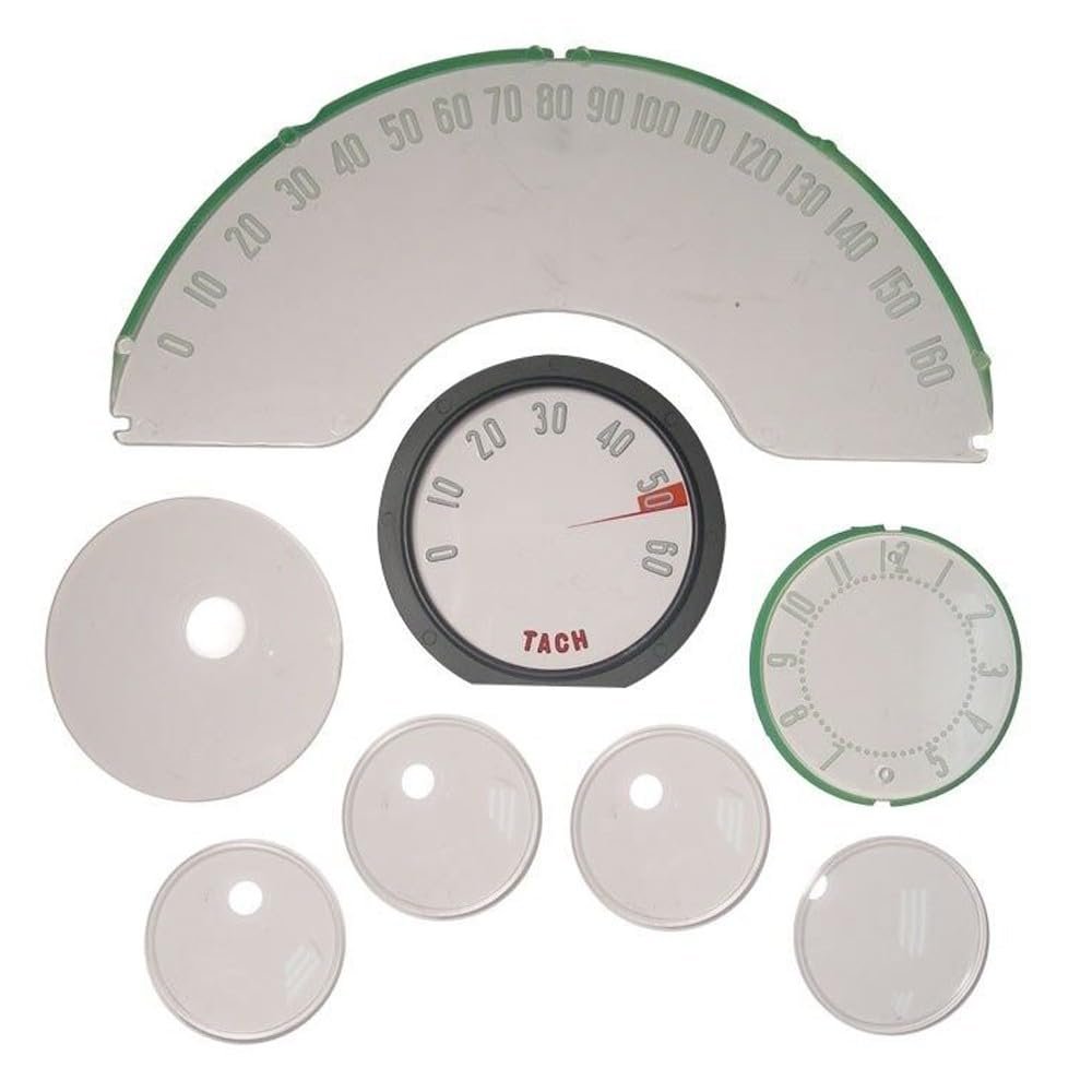 Supagat Instrument Dash Lens Set 8 Piece Made in The Front