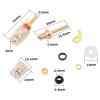 10Pcs/Set Speaker Gold Plated Terminal Binding Post 4mm Banana Plug Socket Low Frequency Amplifier Connector for Loudspeakers (Color : Black Long 10PCS) view 4