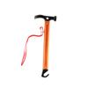 GOOHOCHY Solid Aluminum Alloy Tent Stake Hammer for Camping Lightweight Multi-Functional Mallet Easy to Use for Securing Tents and Canopies Orange view 1