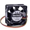 109R0612J401 60mm fan 6025 60x60x25mm 12V 0.47A Double ball bearing large air volume cooling fan view 1