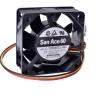 109R0612J401 60mm fan 6025 60x60x25mm 12V 0.47A Double ball bearing large air volume cooling fan view 2