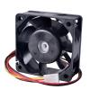 109R0612J401 60mm fan 6025 60x60x25mm 12V 0.47A Double ball bearing large air volume cooling fan view 3