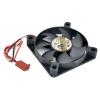 AELATNGS C6010B12M 6cm 6010 60mm Fan 60x60x10mm DC12V 0.15A 3pin Double Ball Bearing Speed Monitoring Cooling Fan for CPU view 3