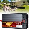 3500W 4000W 5000W 5500W 6000W 8000W Pure Sine Wave Inverter 12V 24V 48V 60V DC to 110V 220V AC Converter for Home, RV, Truck, Off-Grid Solar Power Inverter Car with LED Display,5500W-48Vto110V view 1