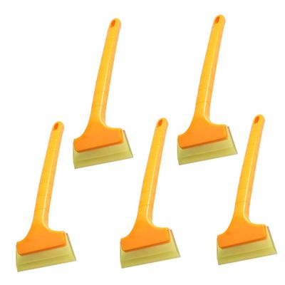 COOLHIYA 5pcs Snow Removal Tool for Ice Scraper and Snow Brush Comfortable Handle Lightweight Design for Winter Windshield Cleaning