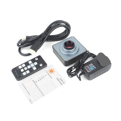 JOEBO Microscope Kit 38MP 2K HDMI 60FPS USB Industrial Digital Video Microscope Camera Zoom 130X C-Mount Lens Microscope Lens Adapters (Color : D only Camera)
