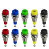 20pcs 2mm Banana Socket Binding Post Nut Banana Plug Jack Terminal Test Hole Electrical Connector (Color : 10 Red 10 Black) view 1